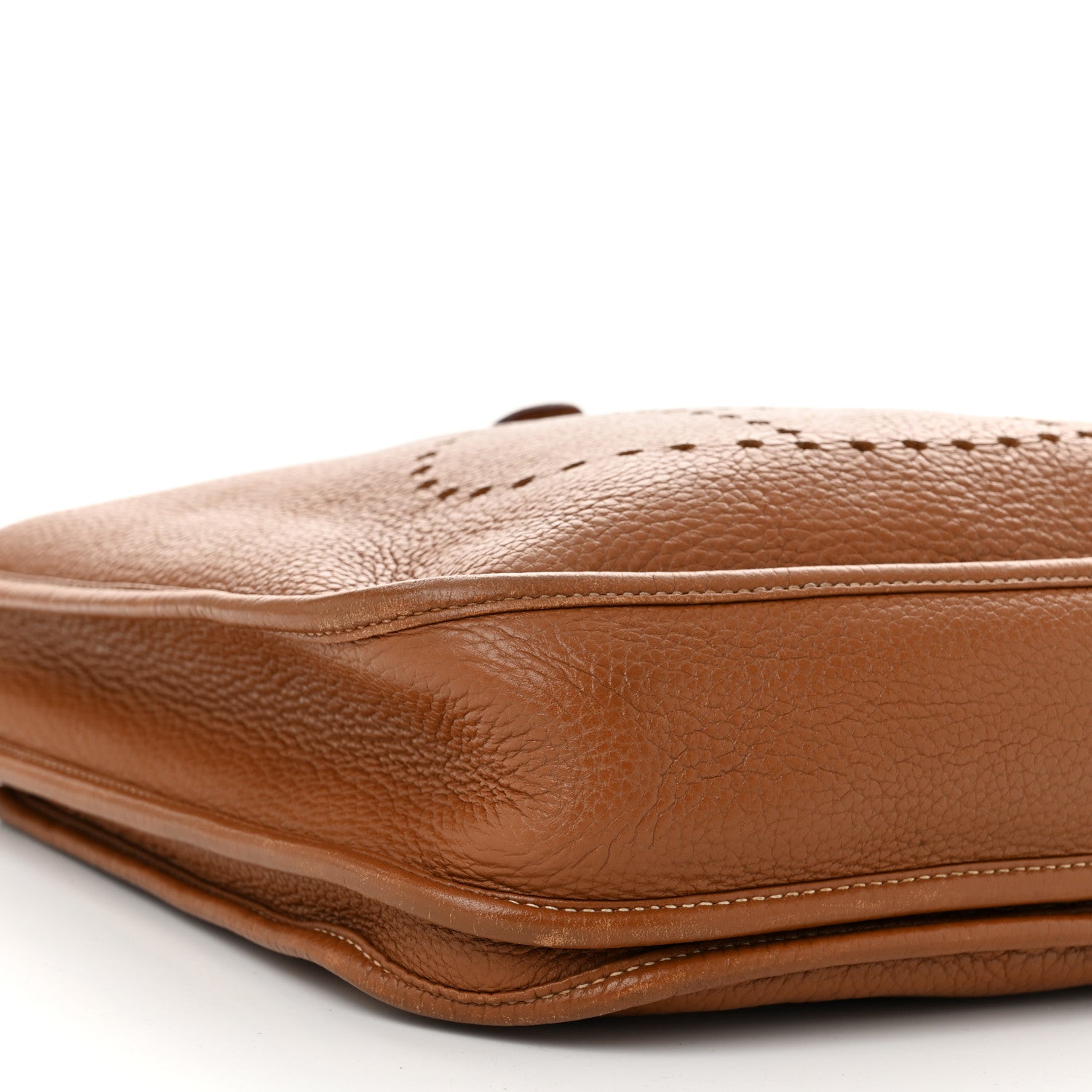 Hermes Taurillon Clemence Evelyne III PM Gold 9 of 13