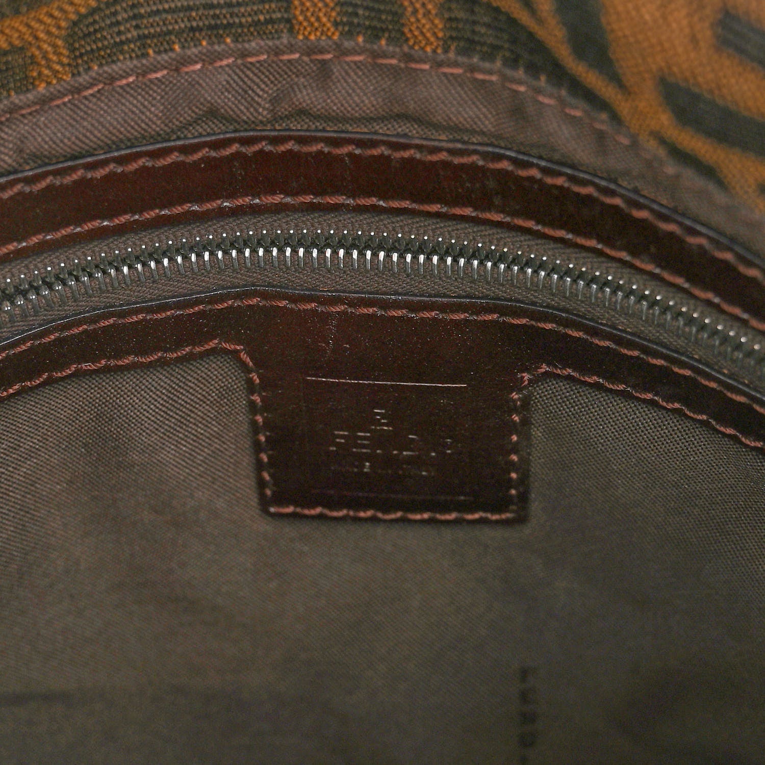 Fendi Zucca Baguette Brown 6 of 9