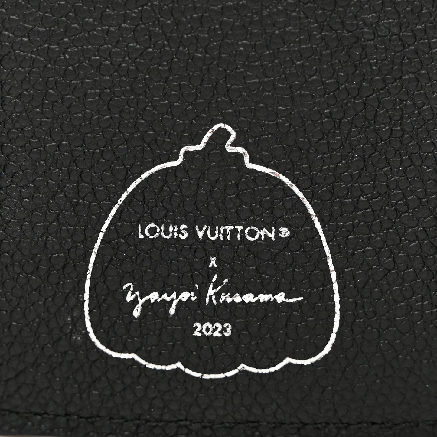 LV X YK Empreinte Monogram Victorine Wallet Black Fuchsia