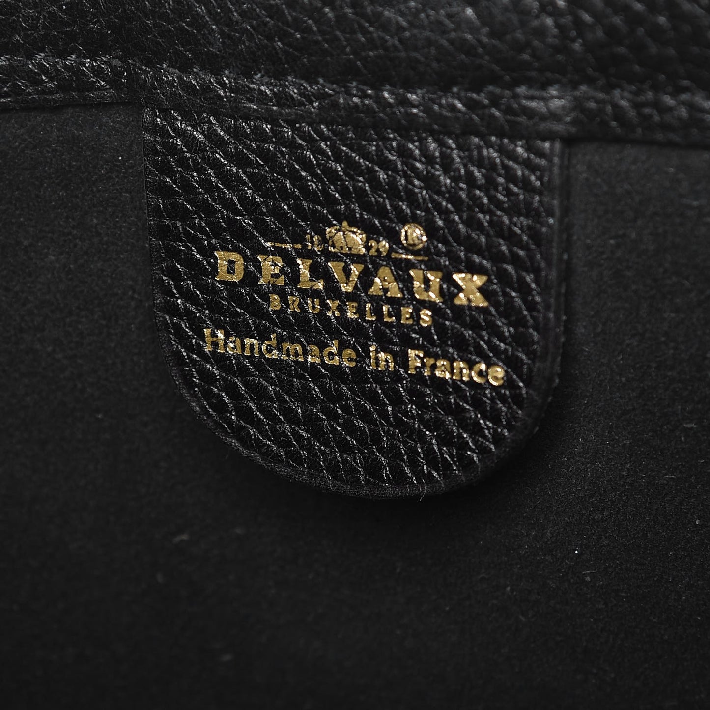 Taurillon Le Pin Shoulder Bag Black