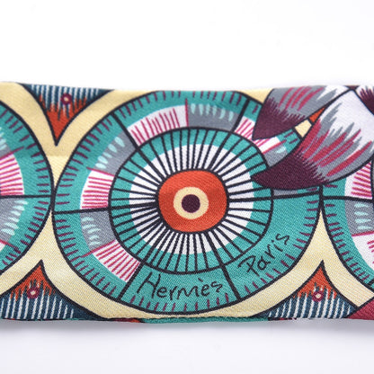 Hermes Silk The Savana Dance Twilly 5 of 5