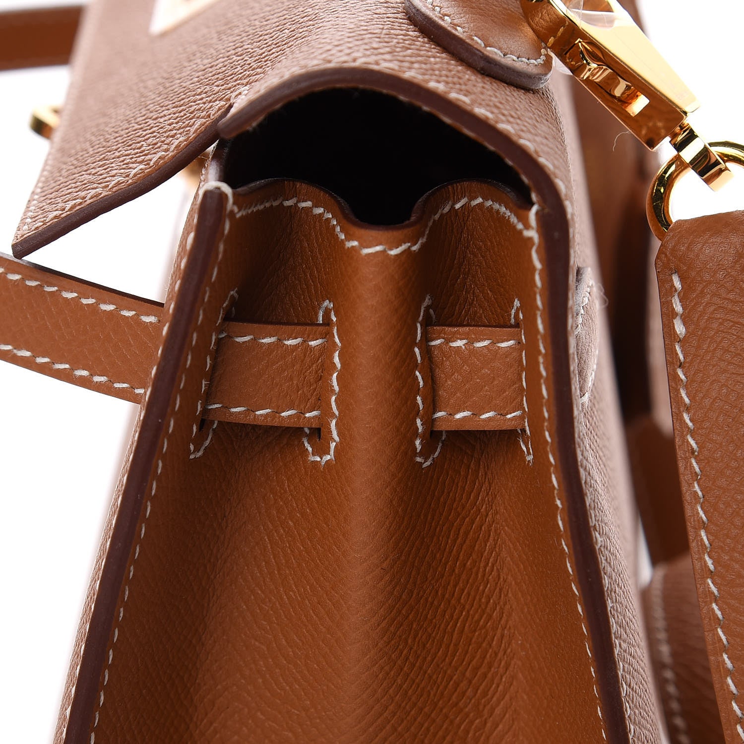Hermes Epsom Kelly Sellier 25 Gold 16 of 34