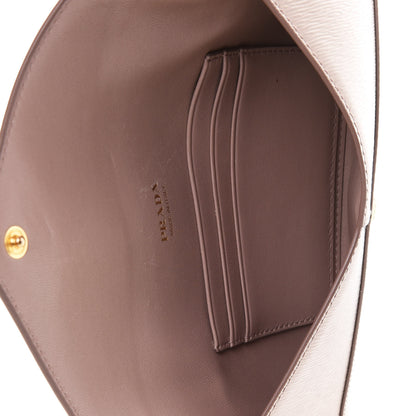 Prada Vitello Move Envelope Wallet Cammeo 4 of 4
