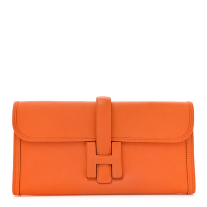 Hermes Swift Jige Elan 29 Clutch Orange 1 of 10