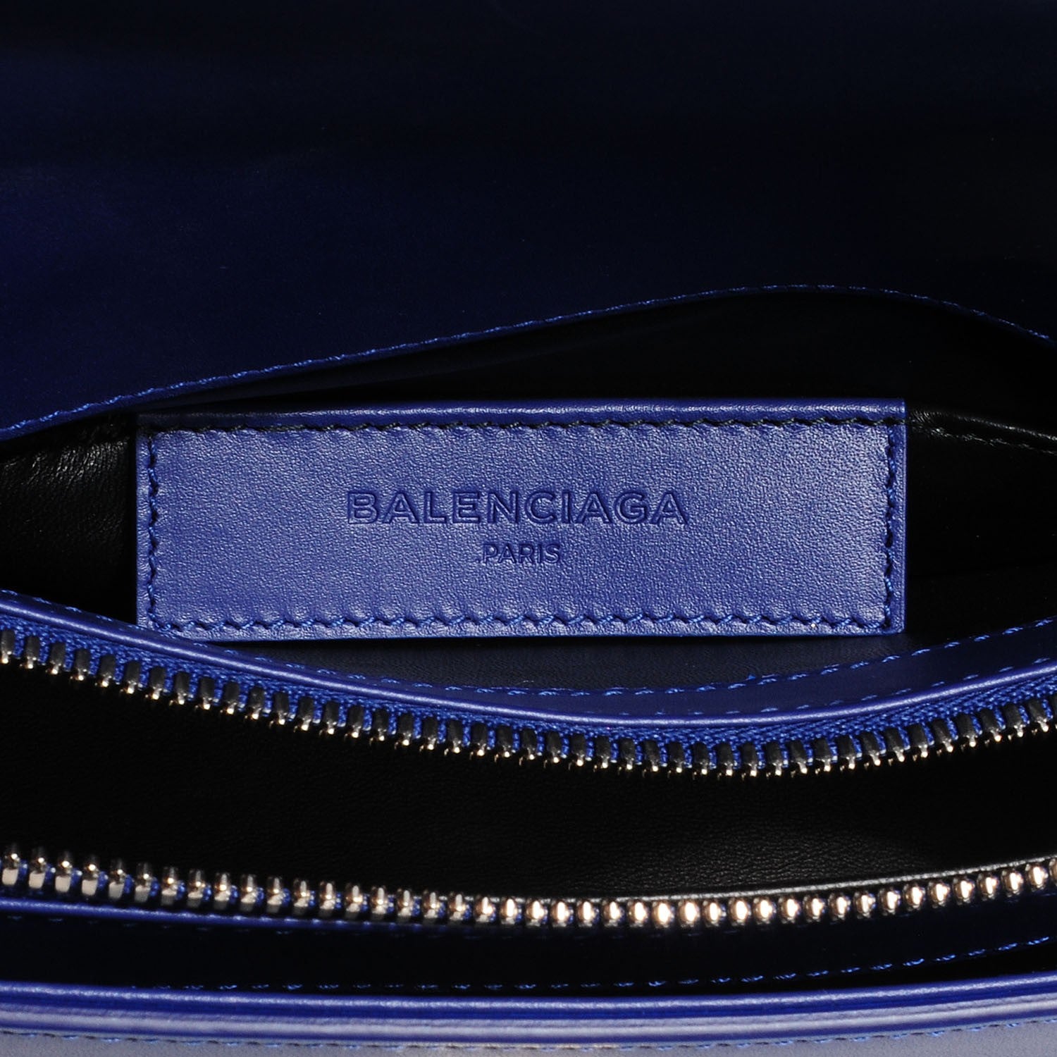 Balenciaga Veau Le Dix S New Cartable Briefcase Bleu Mineral 7 of 9