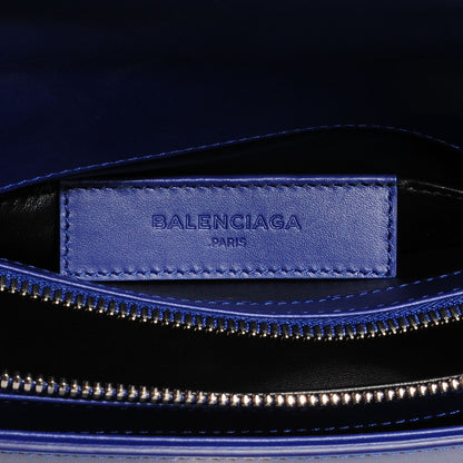 Balenciaga Veau Le Dix S New Cartable Briefcase Bleu Mineral 7 of 9