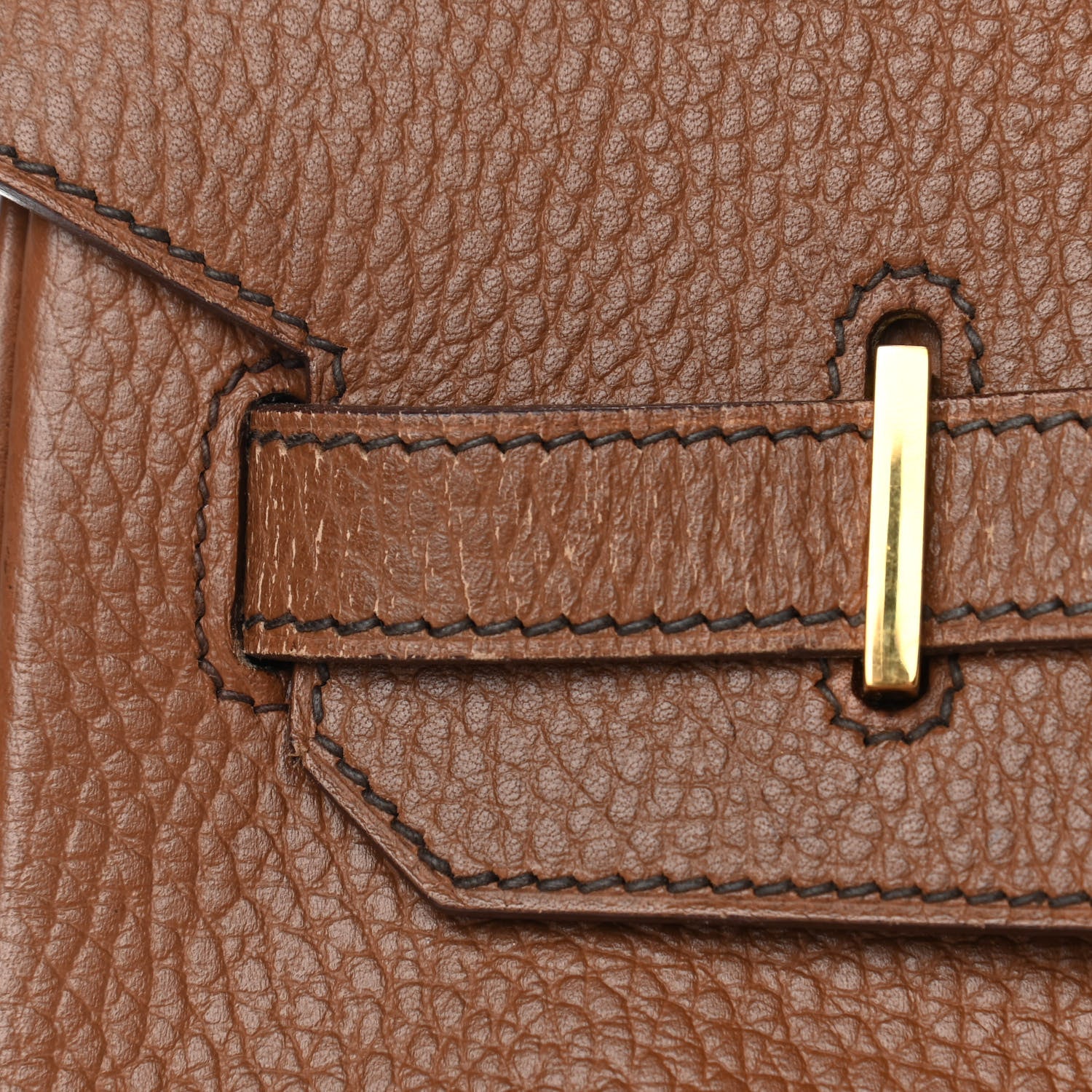 Hermes Ardennes Birkin 35 Noisette 12 of 19