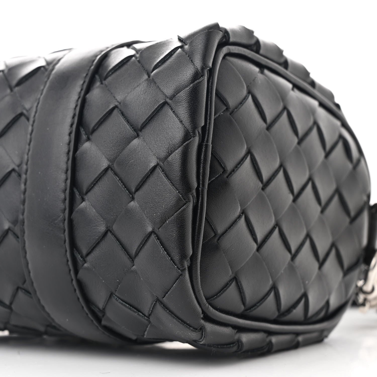 Bottega Veneta Nappa Intrecciato Mini Duffle Bag Black 10 of 10