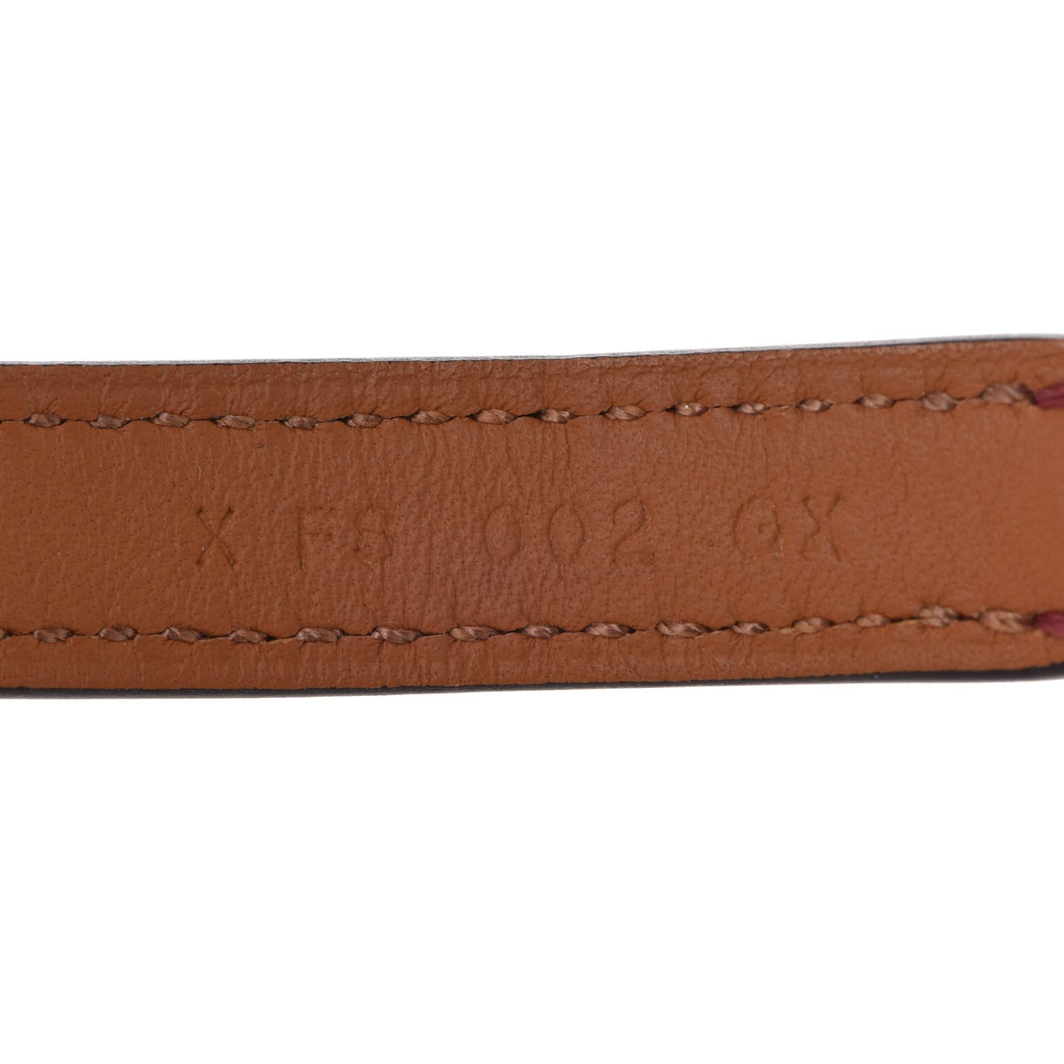 Hermes Epsom Rivale Double Tour Bracelet S Rouge Grenat 6 of 7