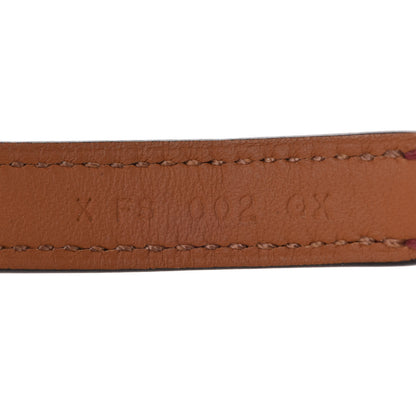 Hermes Epsom Rivale Double Tour Bracelet S Rouge Grenat 6 of 7