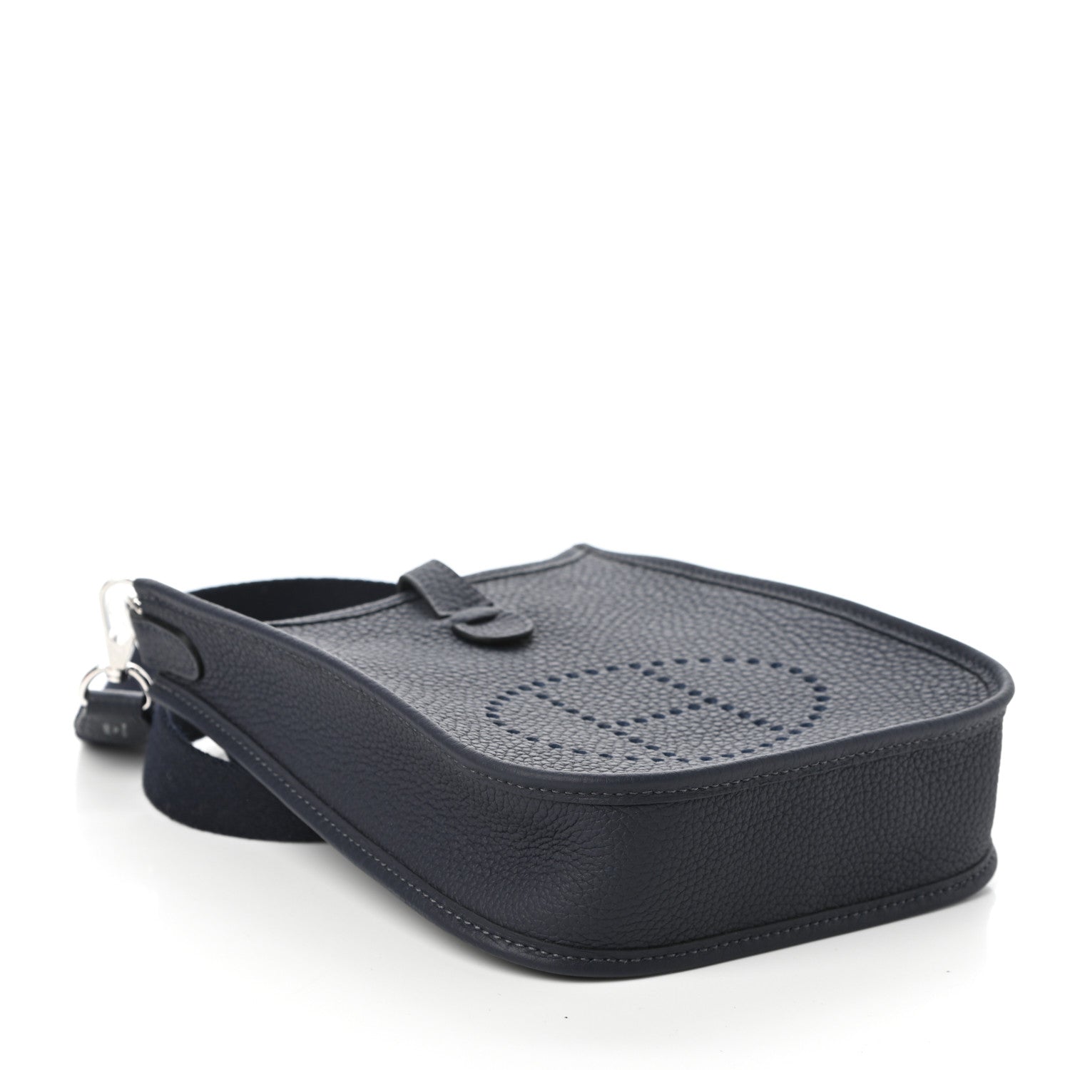 Hermes Taurillon Clemence Evelyne TPM Bleu Nuit 4 of 8