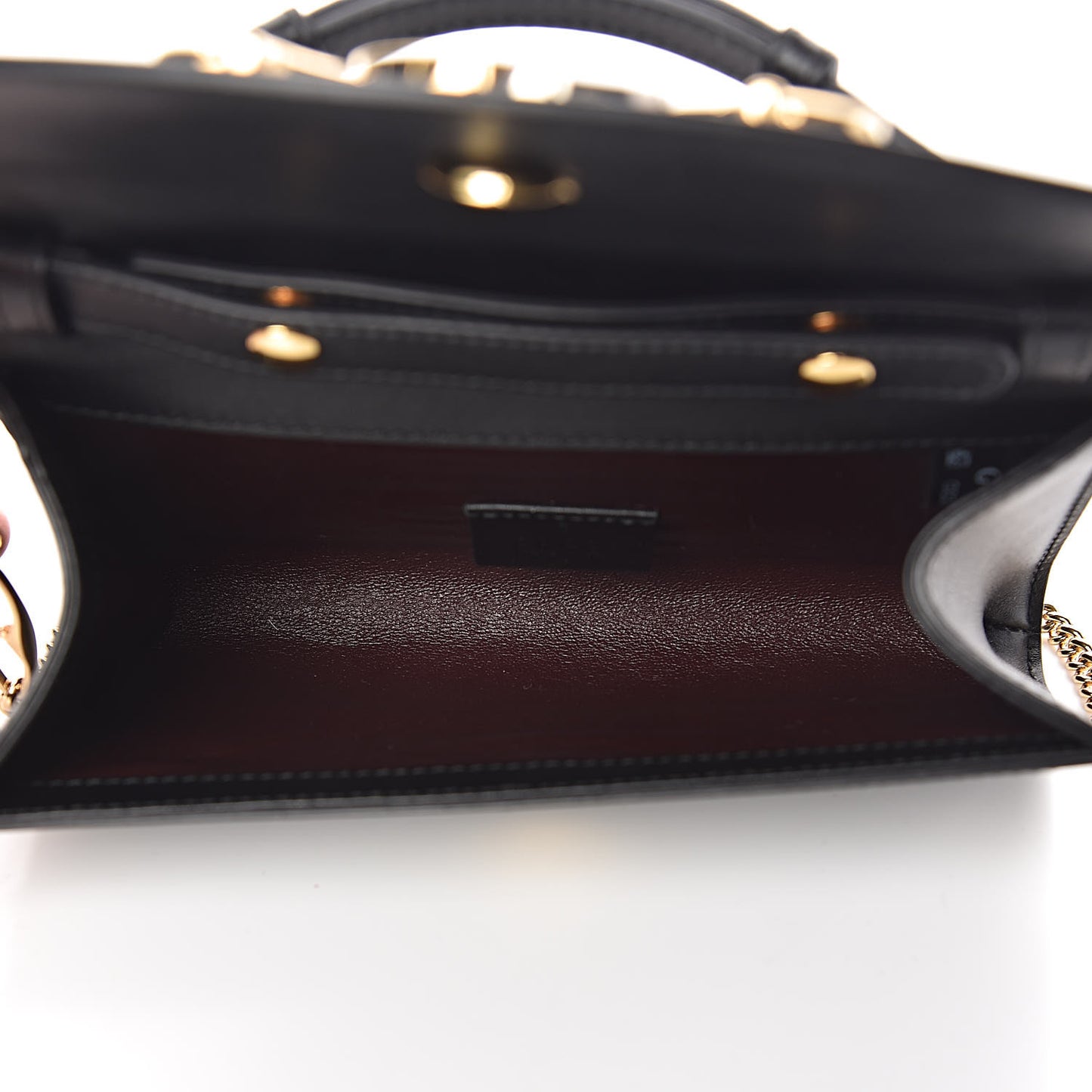 Smooth Calfskin Mini Zumi Shoulder Bag Black
