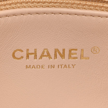 Chanel Caviar Quilted Mini Coco Chain Handle Flap White 7 of 10