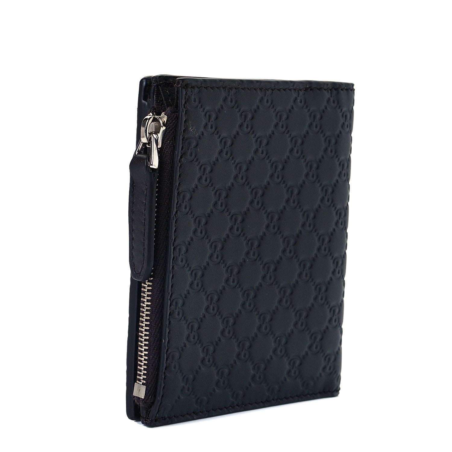 Gucci Microguccissima Snap Bi-Fold Wallet Black 2 of 7
