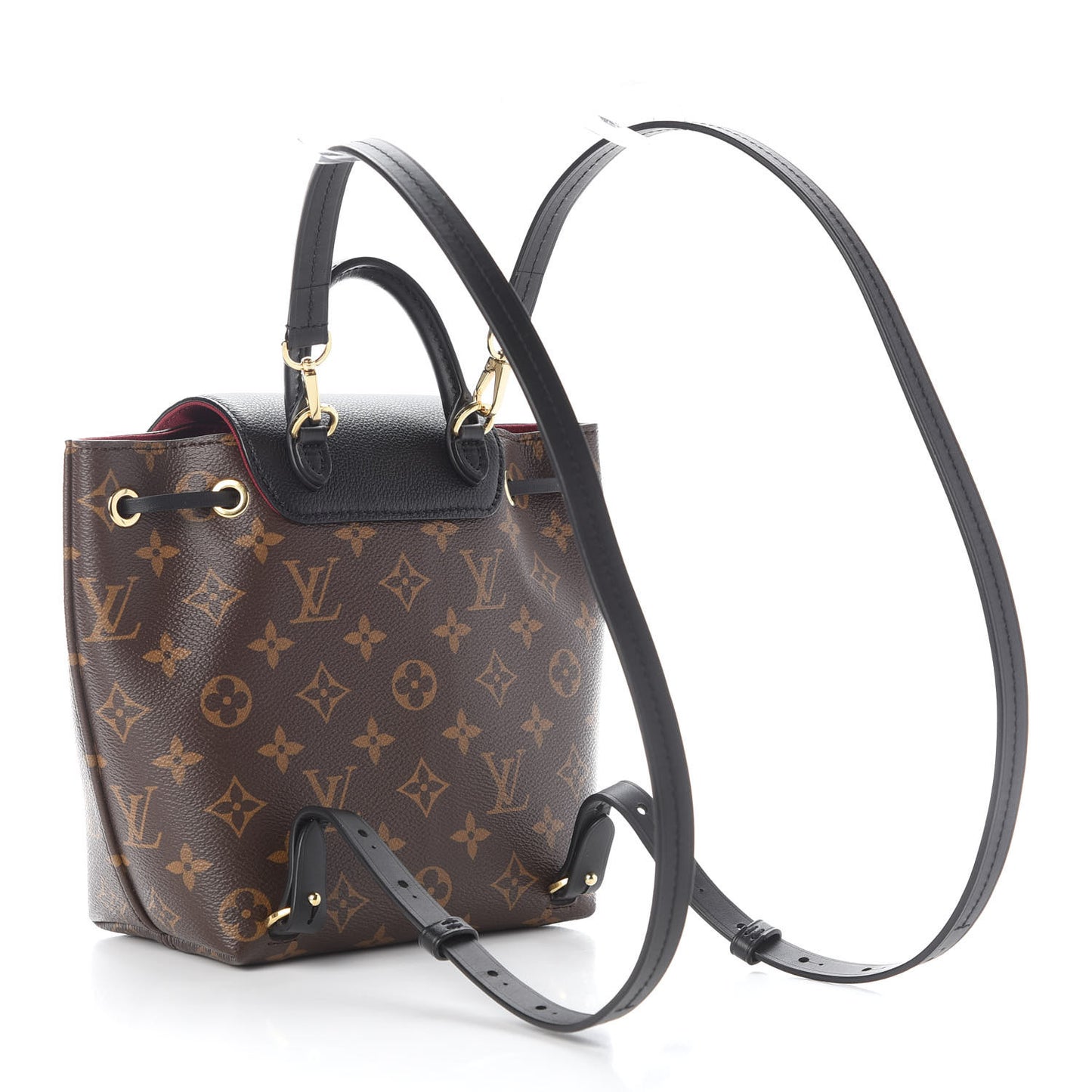 Monogram BB Montsouris NM Backpack Black