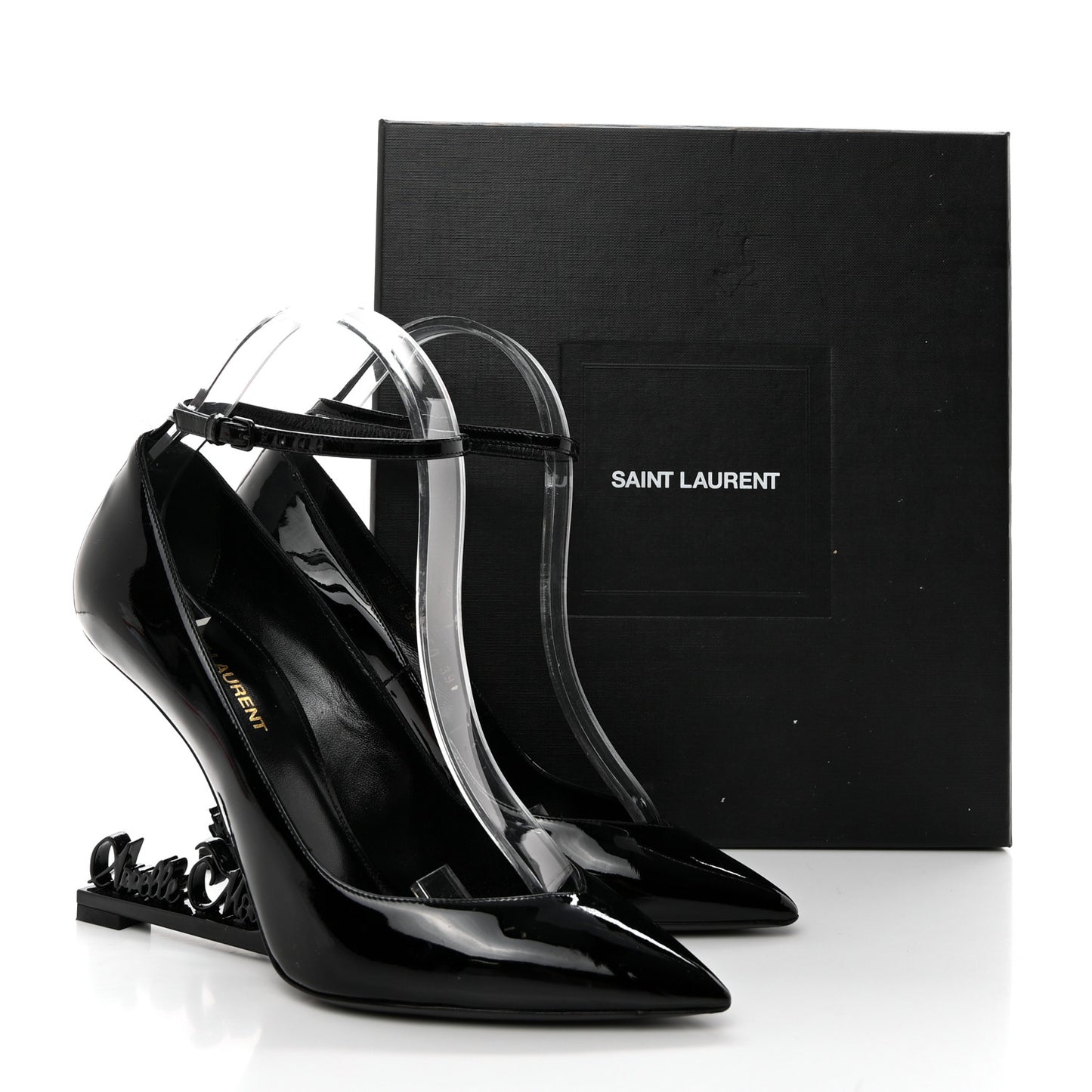 Patent Opyum Appelle Moi Ankle Strap Pump 39 Black