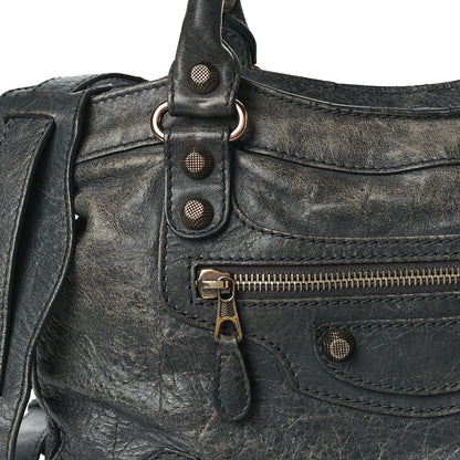 Balenciaga Agneau Giant 12 Gold Hardware Town Gris Tarmac 13 of 26