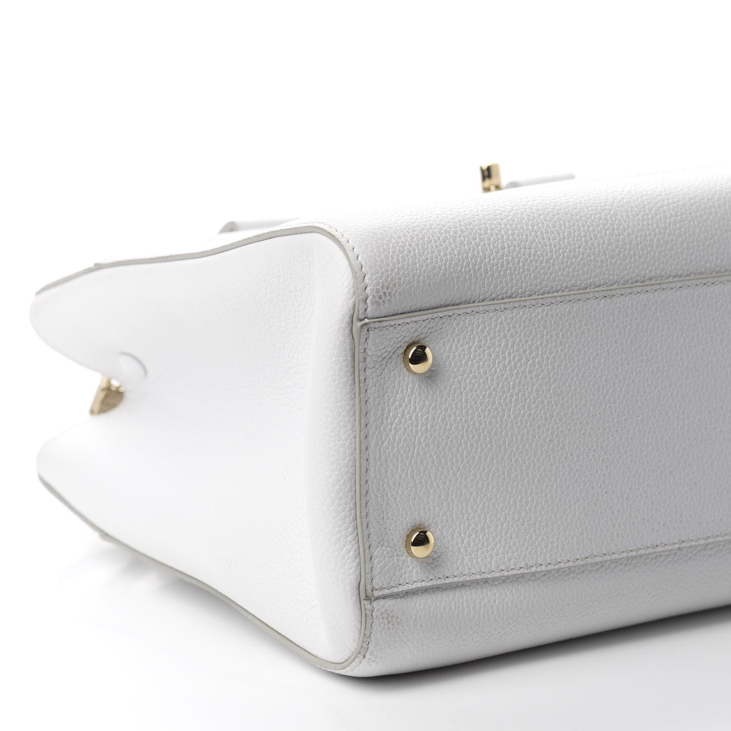 Chanel Grained Calfskin Small Neo Executive Shopper Tote White 6 of 10