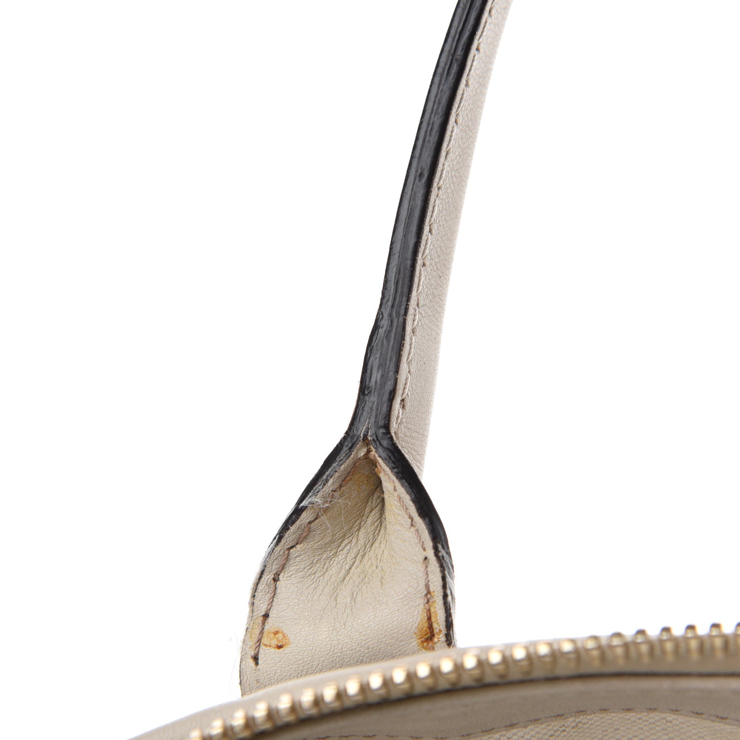 Gucci Guccissima Heart Bit Charm Top Handle Tote Off White 11 of 19