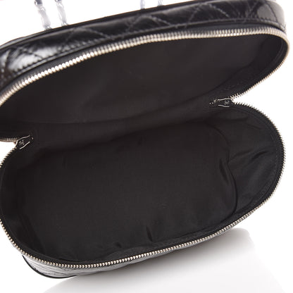Chanel Crumpled Calfskin PVC Quilted Backpack Black 5 of 10