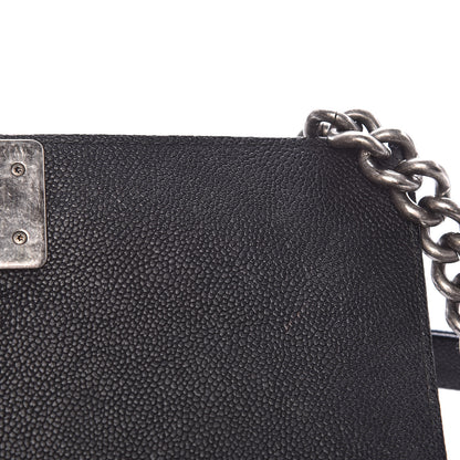 Chanel Caviar Quilted Medium Boy Flap Black 11 of 11