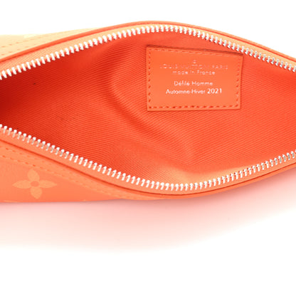 Louis Vuitton Monogram Carrot Pouch Orange 3 of 5