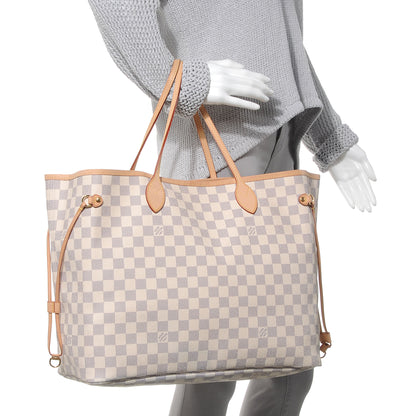 Louis Vuitton Damier Azur Neverfull GM 2 of 7