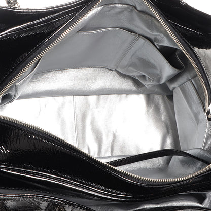 Chanel Patent Calfskin Large Luxe Ligne Tote Black 5 of 7