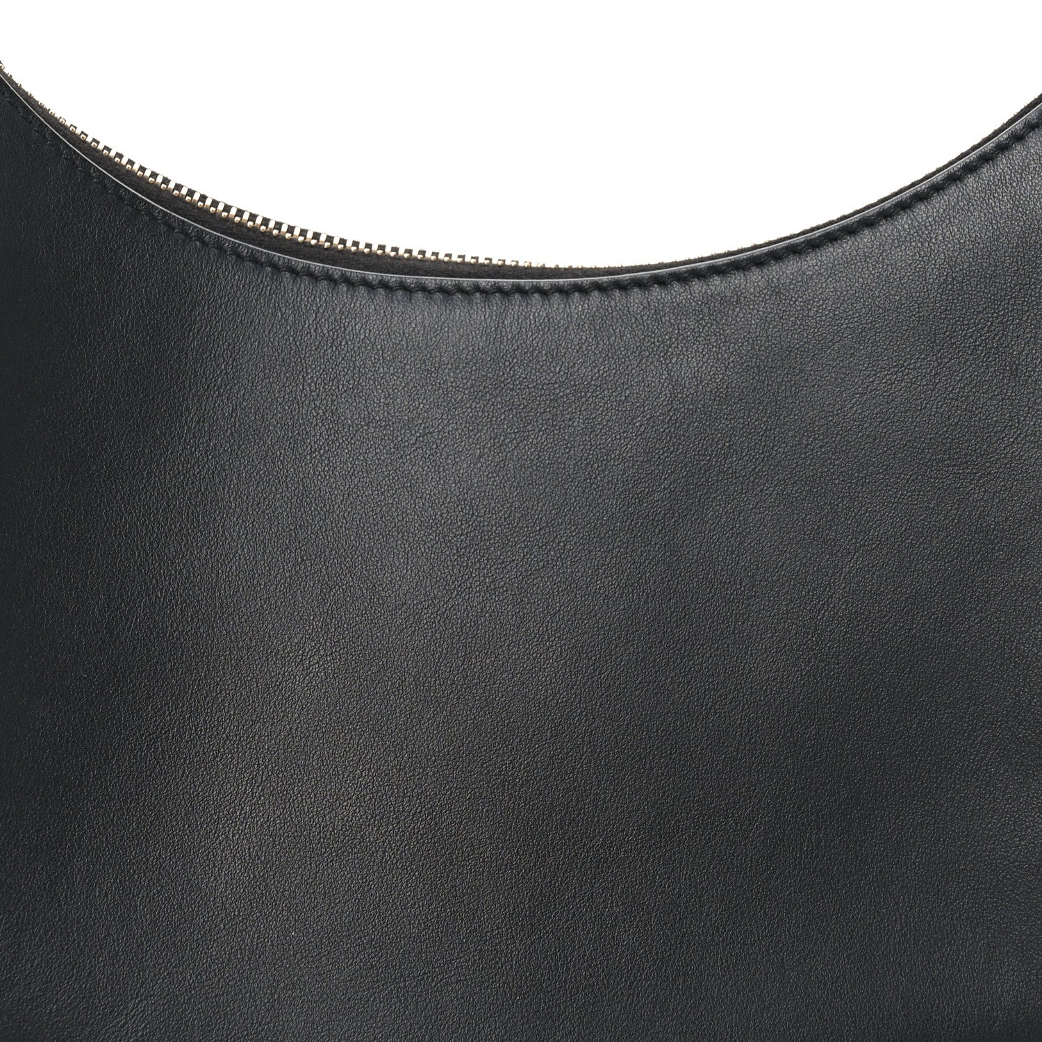 Fendi Vitello Grace Matte Whipstitch Small Fendigraphy Hobo Bag Black 8 of 11