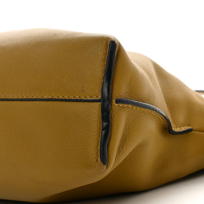 Loewe Calfskin Mini Flamenco Knot Clutch Ochre 9 of 11