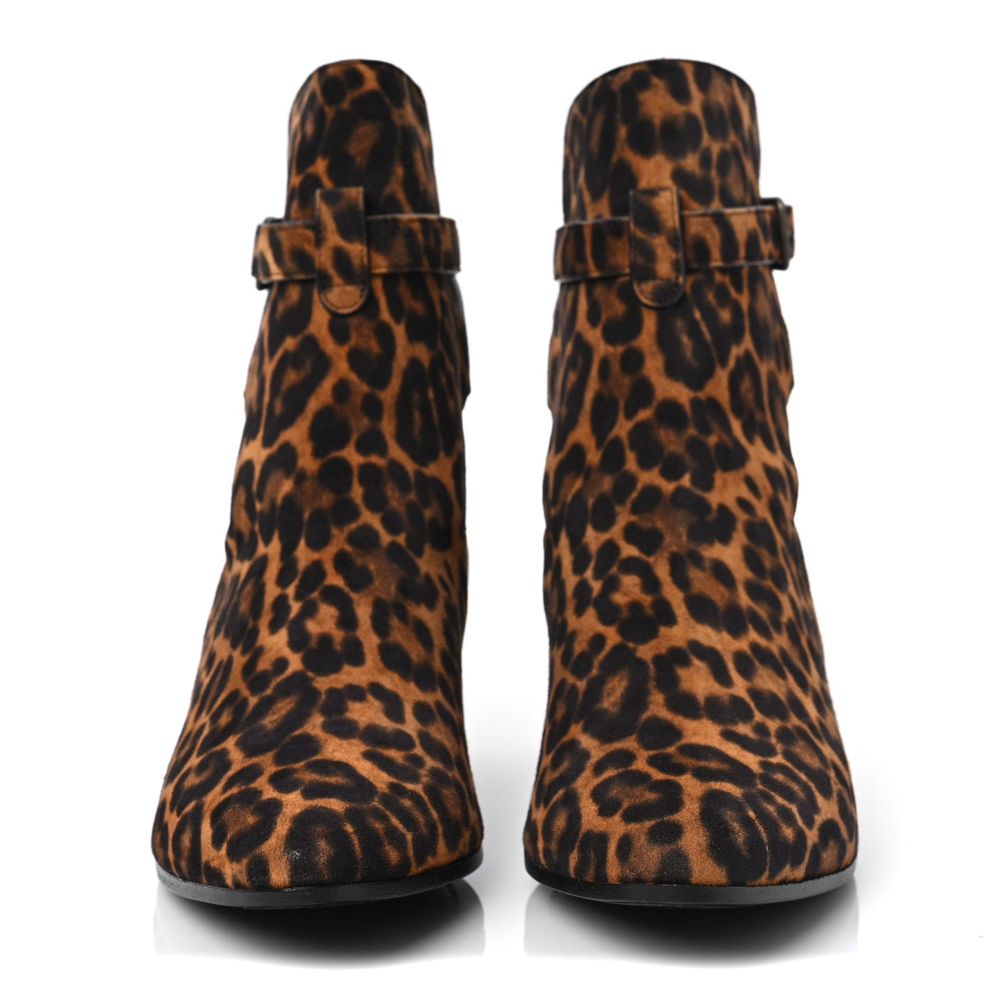 Suede Blake Ankle Boots 38.5 Leopard