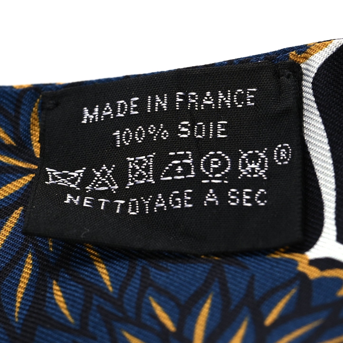 Silk Three Graces Twilly Black Gold Taupe