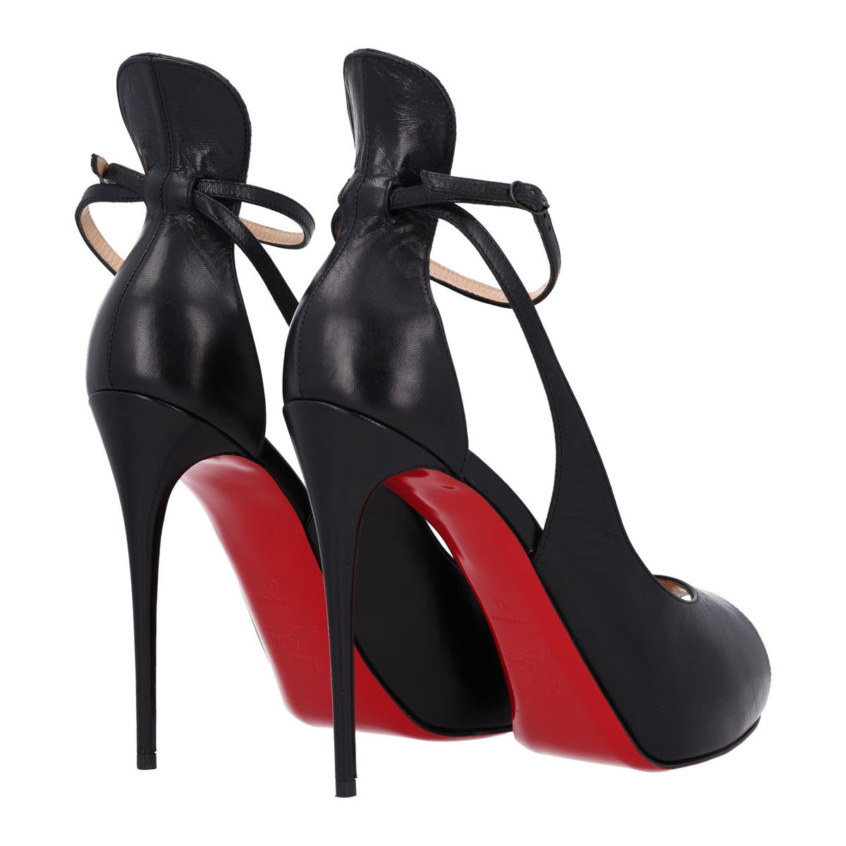 Christian Louboutin Kid Mascaralta 120 Pumps 41 Black 5 of 9