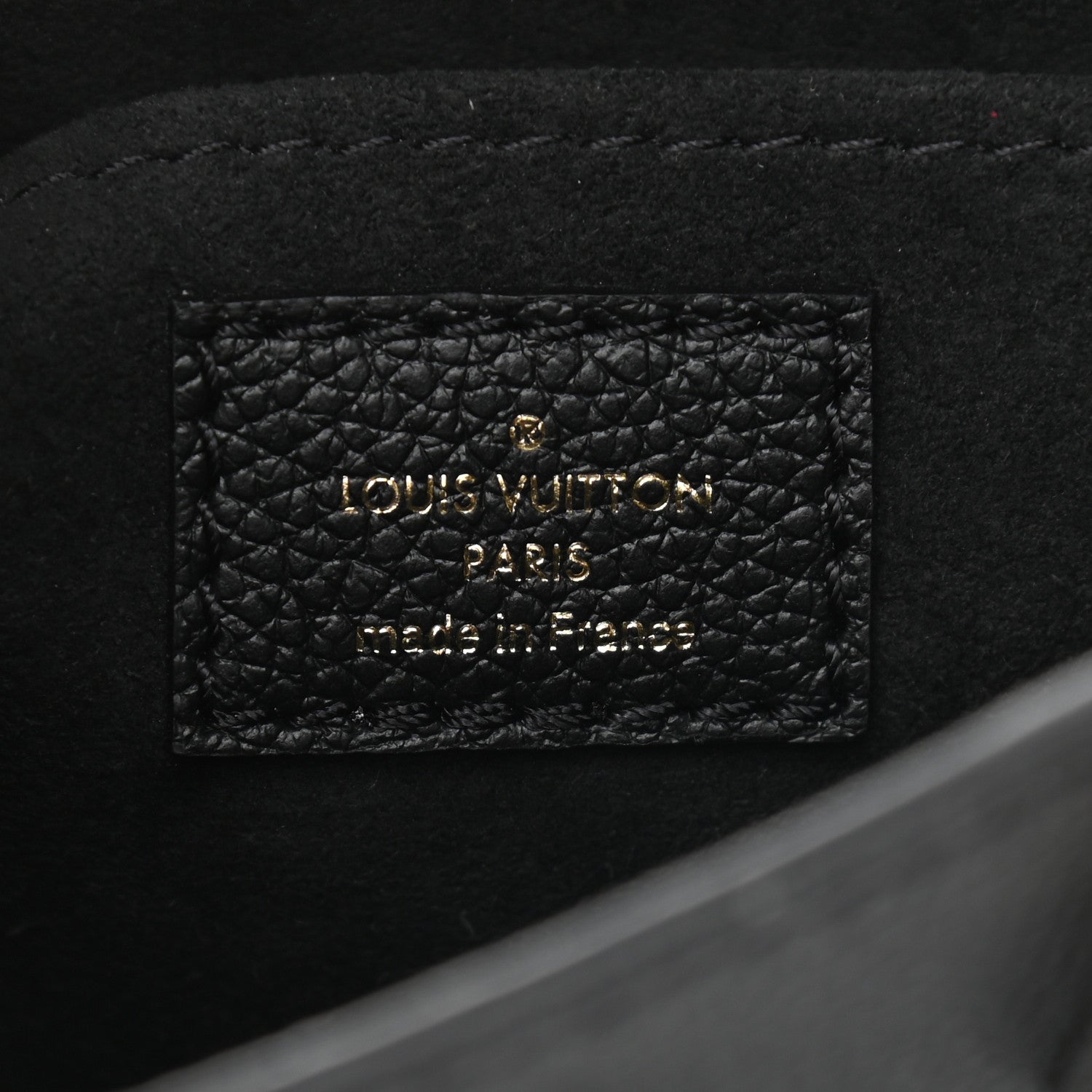 Louis Vuitton Empreinte Monogram Giant Petit Sac Plat Black 6 of 8