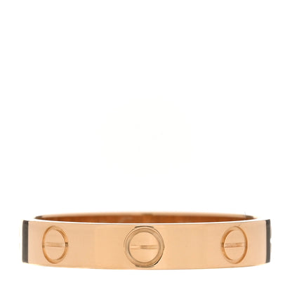 Cartier 18K Yellow Gold 3.5mm LOVE Wedding Band Ring 55 7.25 1 of 5