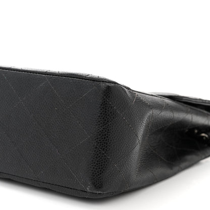 Chanel Caviar Jumbo Single Flap Black 10 of 10
