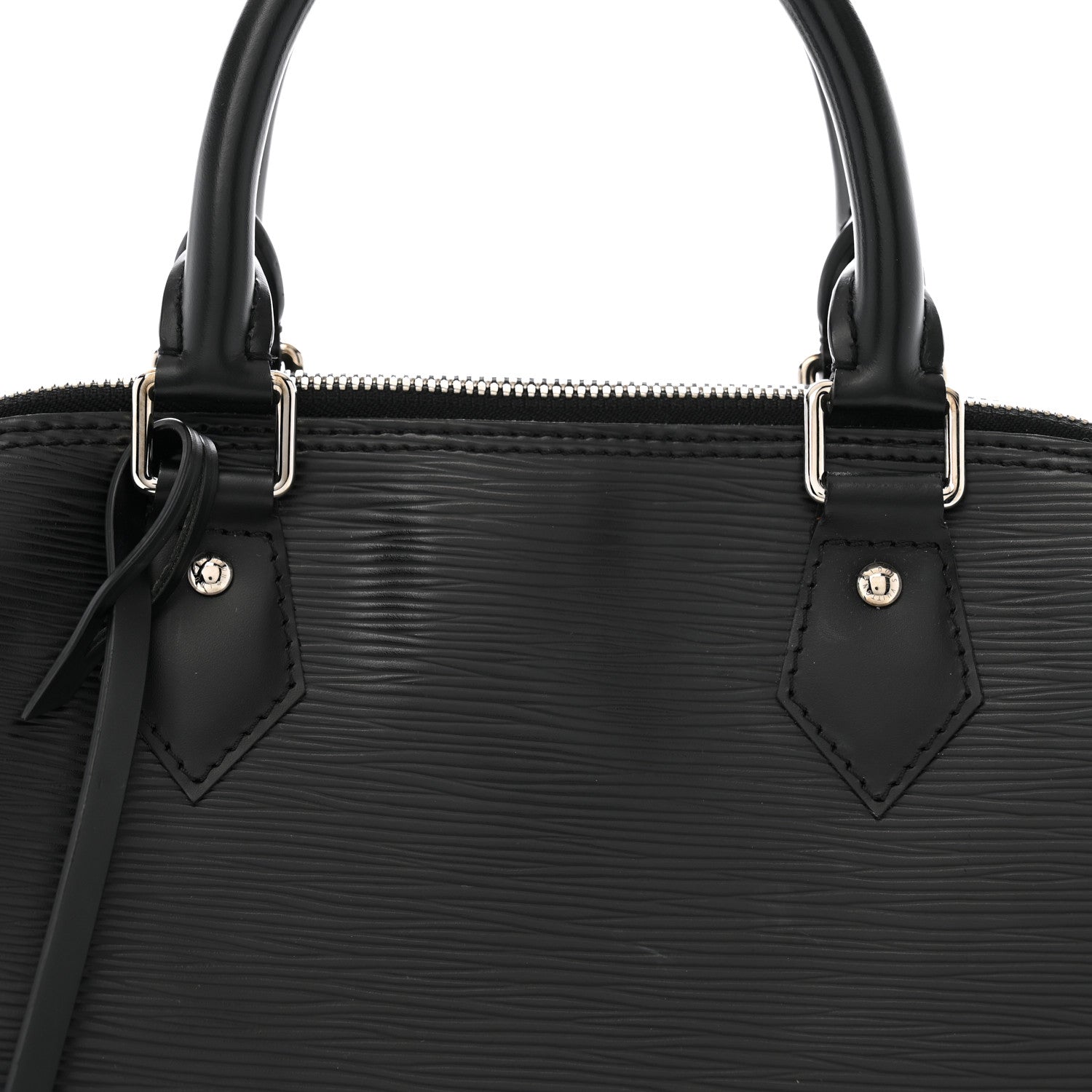 Louis Vuitton Epi Alma MM Black 9 of 13