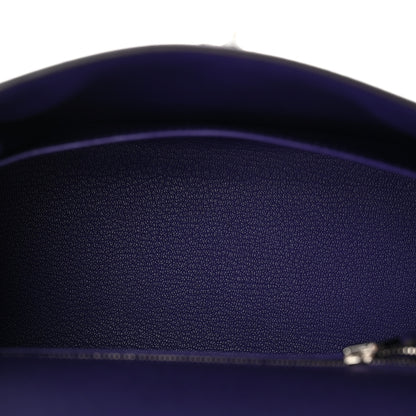Hermes Epsom Kelly Sellier 25 Purple 4 of 9