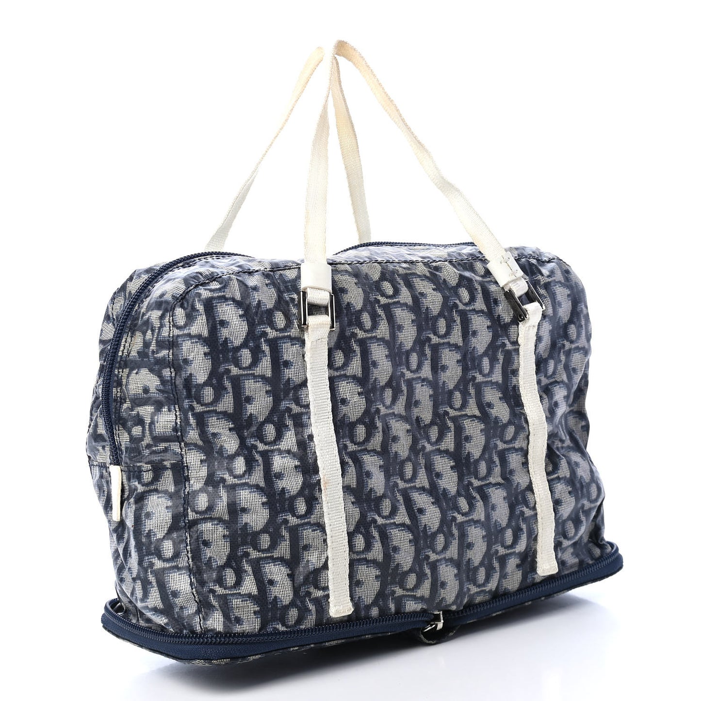 Monogram Tote Blue