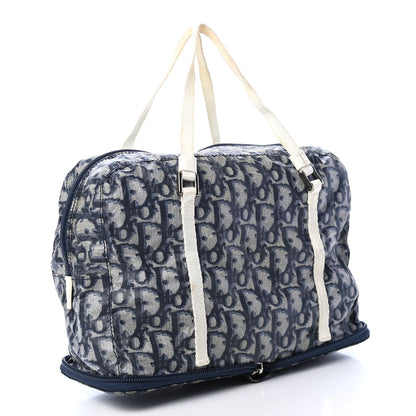 Christian Dior Monogram Tote Blue 2 of 15