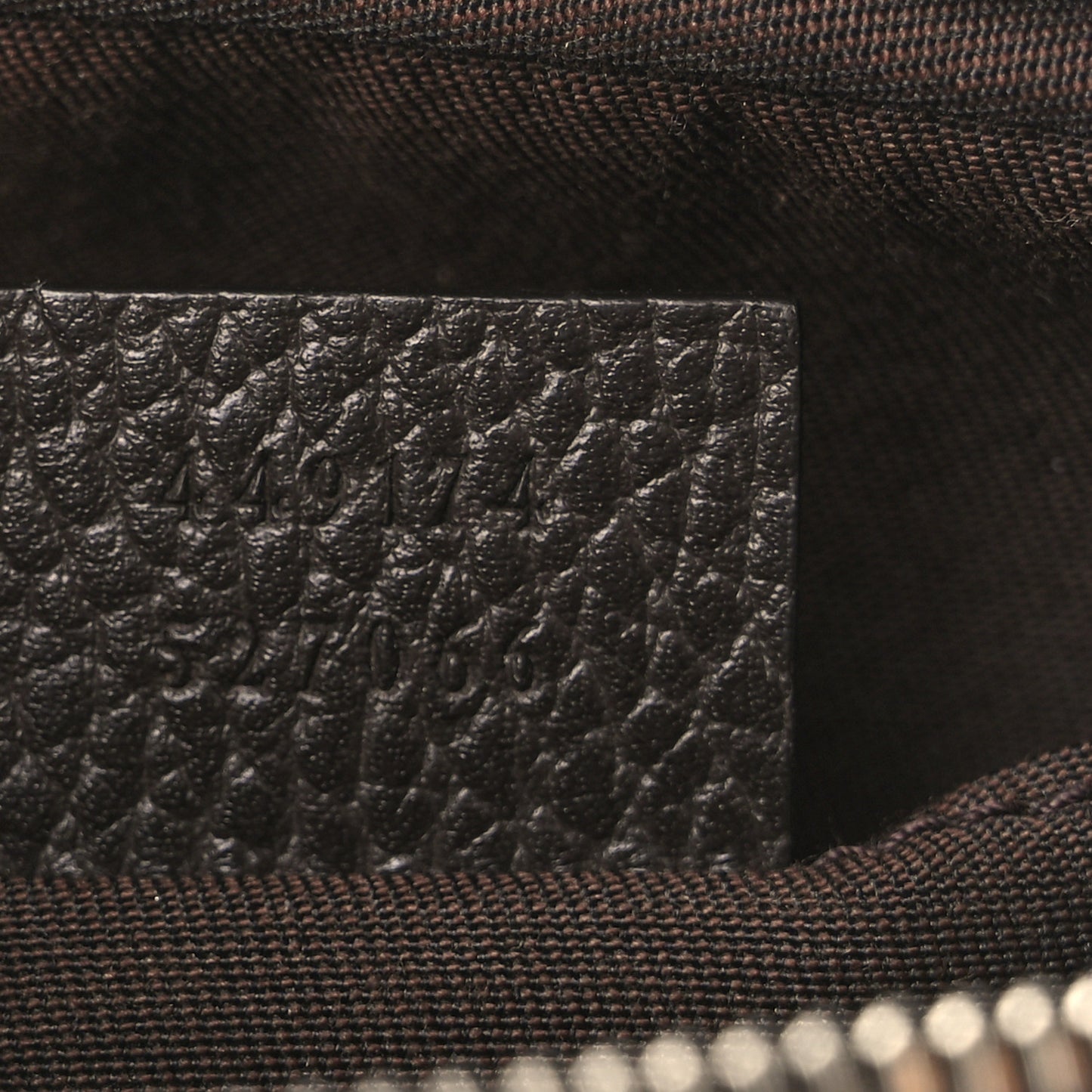 Monogram Belt Bag Dark Brown