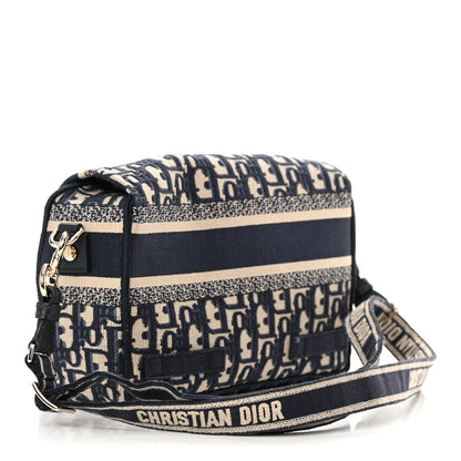 Christian Dior Oblique Small Diorcamp Messenger Blue 3 of 15