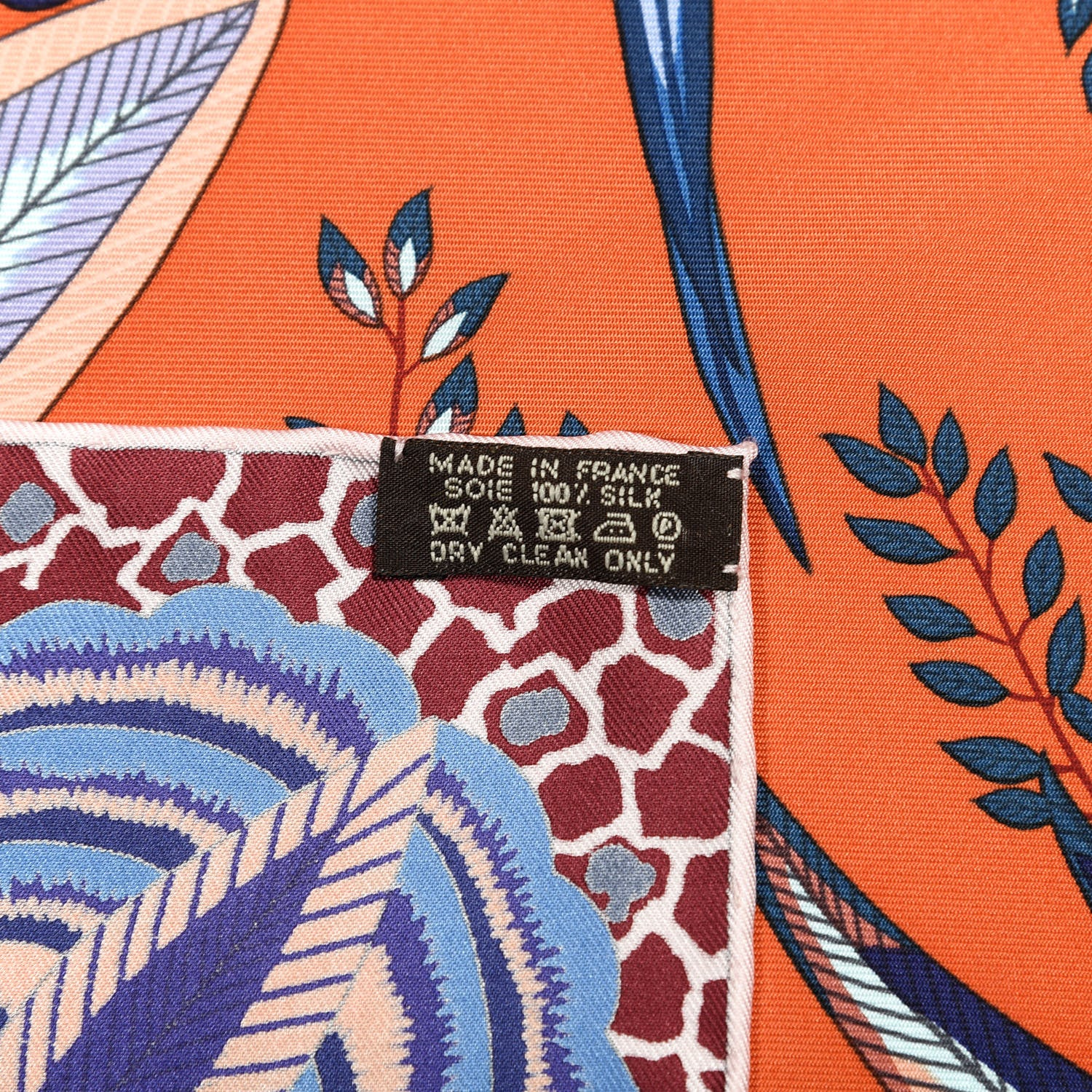 Hermes Silk Flowers of South Africa Scarf 90 3 of 3