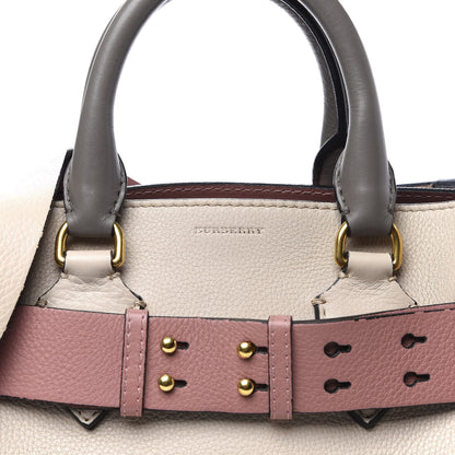 Burberry Soft Grain Calfskin Small Belt Bag Limestone Dusty Rose 8 of 10