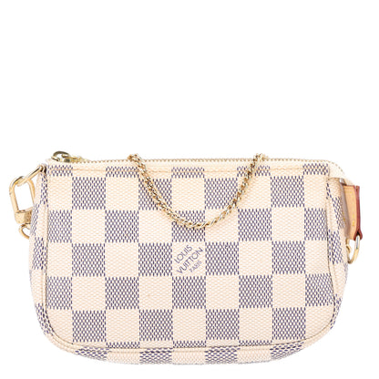 Louis Vuitton Damier Azur Mini Pochette Accessories 1 of 10