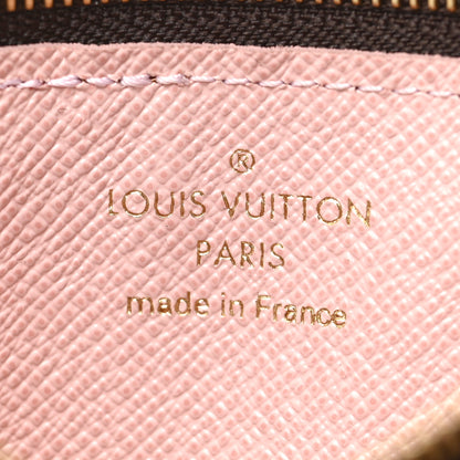 Louis Vuitton Damier Ebene Recto Verso Card Holder Rose Ballerine 6 of 7
