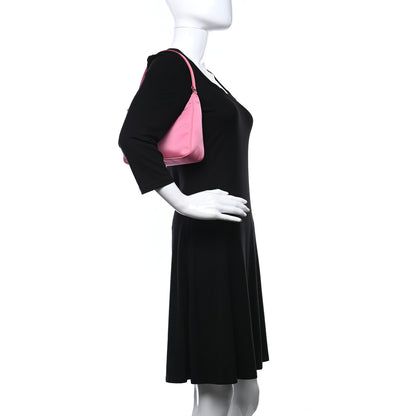 Prada Tessuto Nylon Saffiano Mini Re-Edition 2000 Bag Rosa 2 of 13