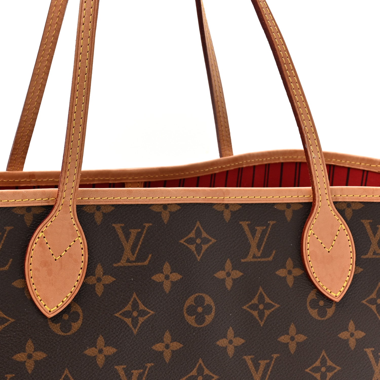 Louis Vuitton Monogram Neo Neverfull MM Cherry 13 of 21