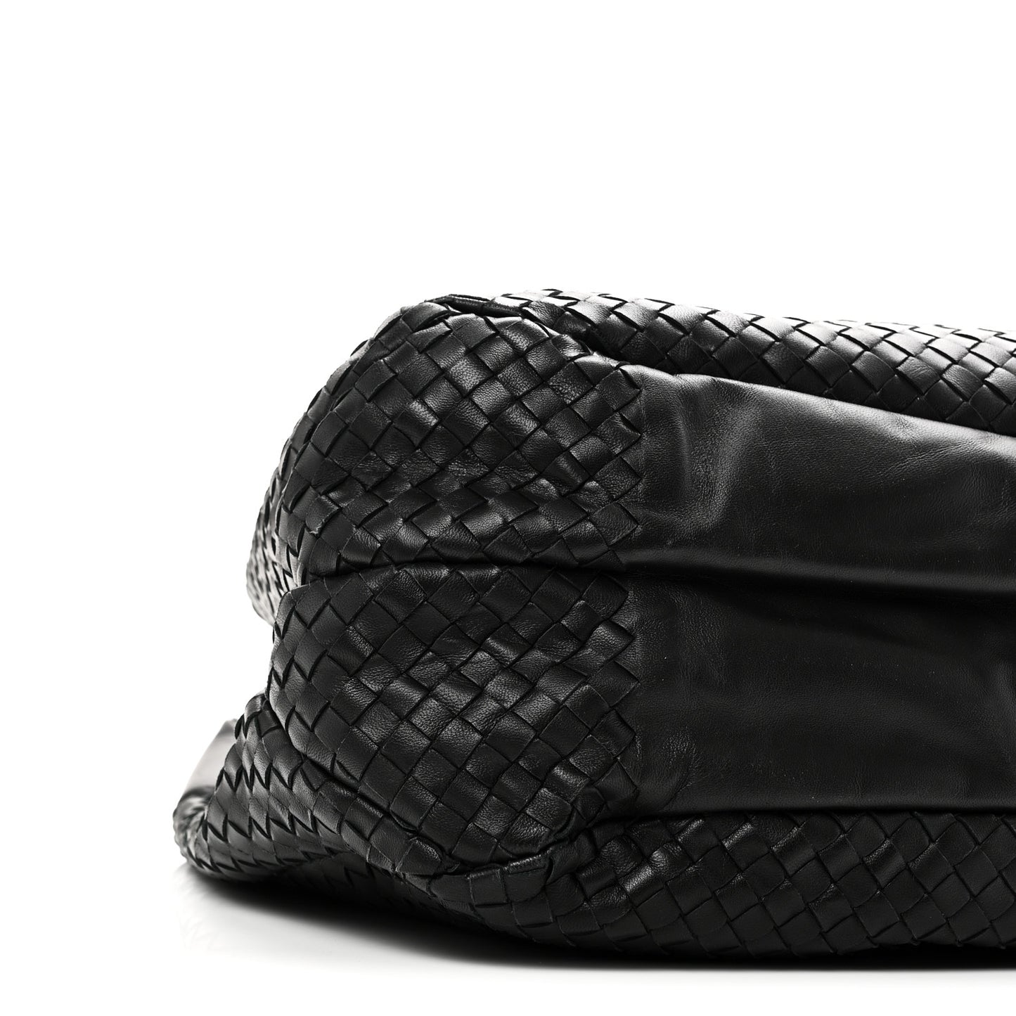 Nappa Intrecciato Large Campana Black