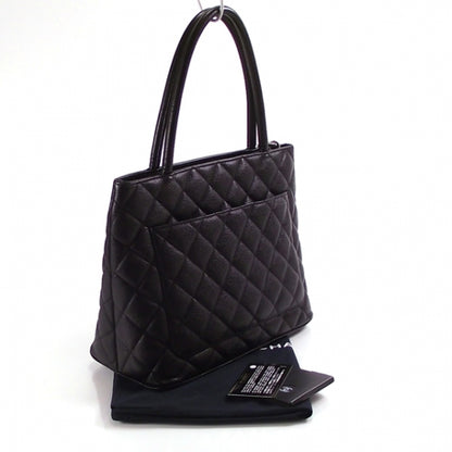 Chanel Caviar Medallion Tote Black 3 of 12